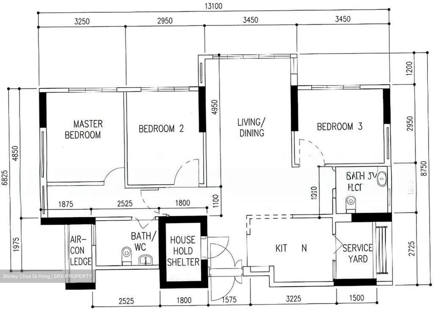Blk 104A Alkaff Courtview (Toa Payoh), HDB 4 Rooms #551266311
